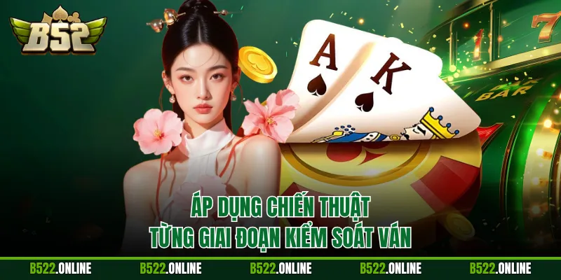 Áp dụng chiến thuật từng giai đoạn kiểm soát ván