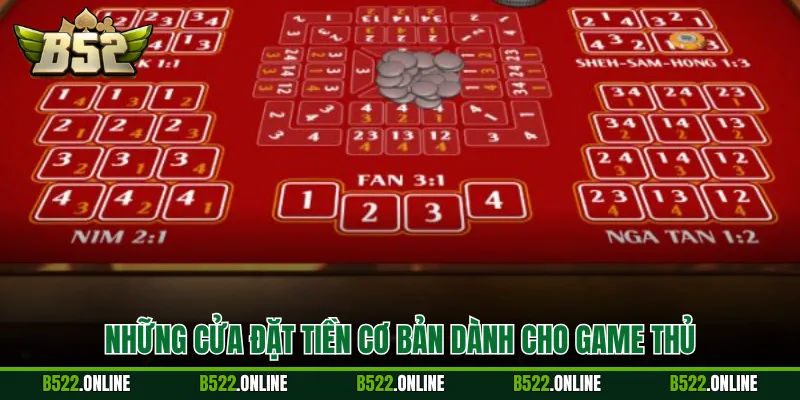 Những cửa đặt tiền cơ bản dành cho game thủ