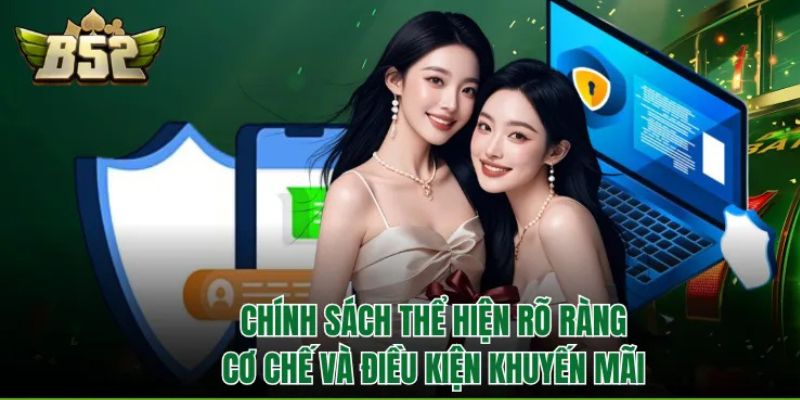 Chính sách thể hiện rõ ràng cơ chế và điều kiện khuyến mãi